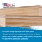 Unfinished Cradled Wood Panels for Painting, 2 Pack of 12x24 inch - Studio Birch Wooden Canvas Boards 3/4" Deep - Mixed-Media Craft, Acrylic, Oil, Encaustic, Paint Pouring Panel Board